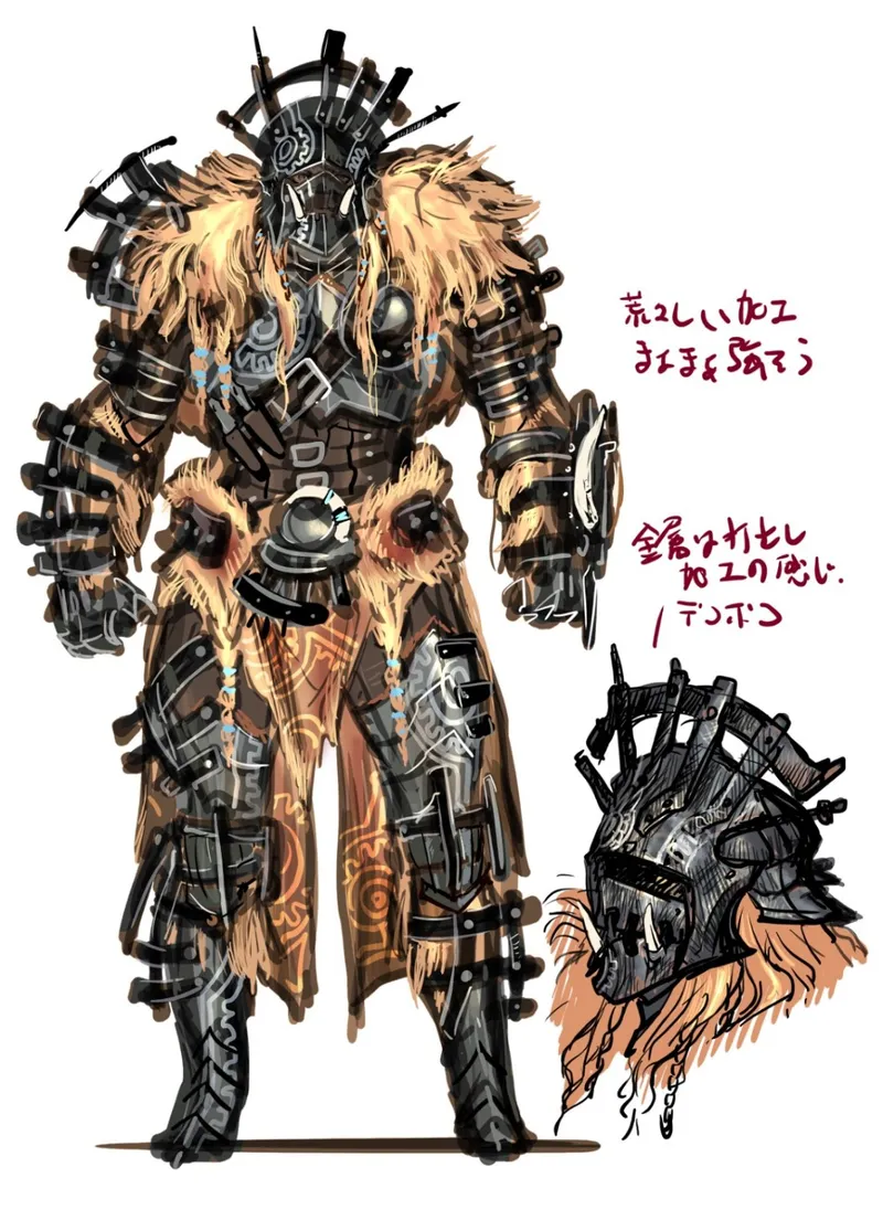 《怪物猎人：荒野》概念设计图公开