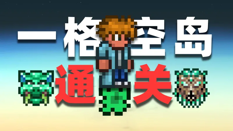 爆肝6个月！我终于通关了一格空岛的世界！！！