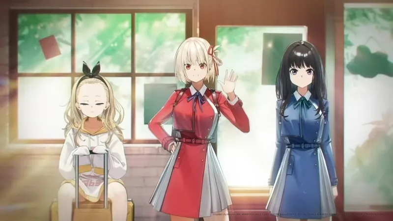 《胜利女神》×《莉可丽丝》联动开启-可爱JK特工登场