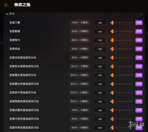 《神弃之地》内置修改器功能详解