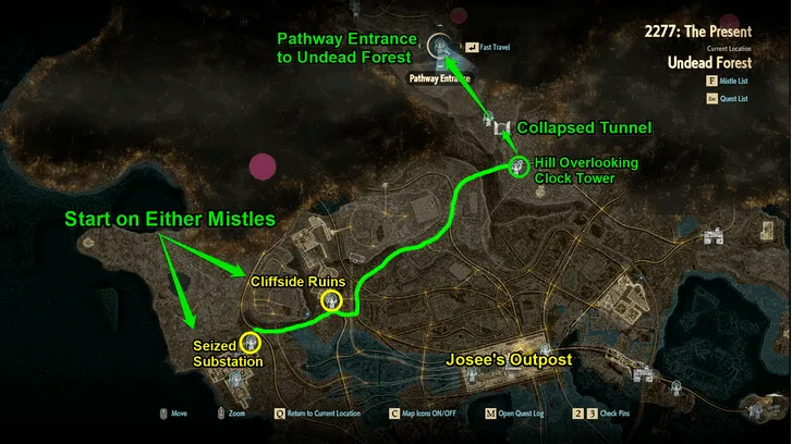 《噬血代码2》不死森林前往方法-详细路线与区域介绍