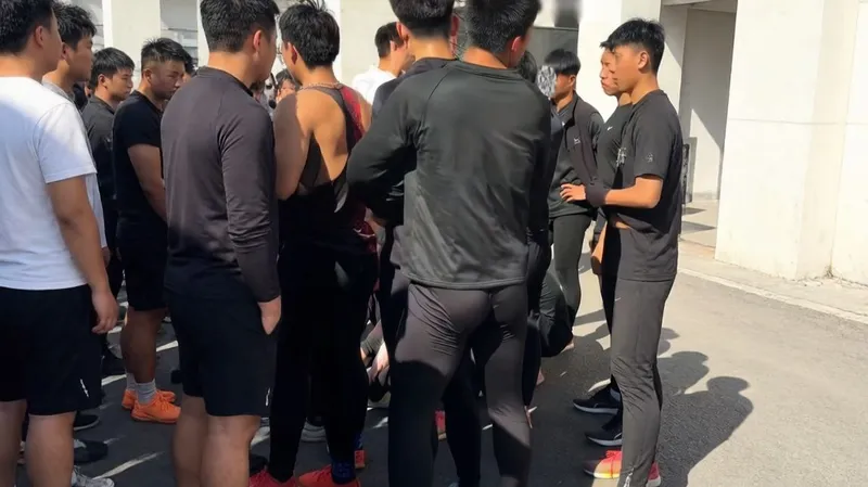 他抱着他还在不停的运动，最后給自己都害羞啦！#帅哥合集#二重螺旋新手攻略#游戏推荐