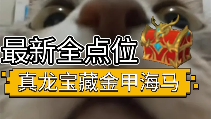 《全网最全公共真龙宝藏金甲海马跑图攻略》