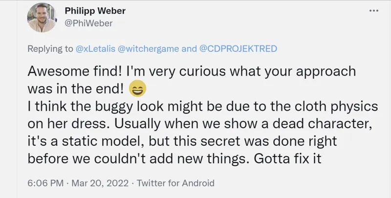 《巫师3》隐藏彩蛋时隔7年被发现