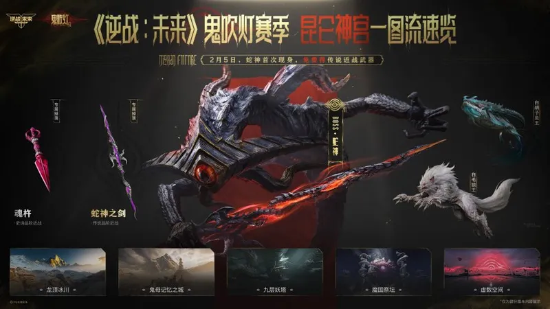 逆战未来鬼吹灯联动地图介绍-昆仑神宫与精绝古城详解