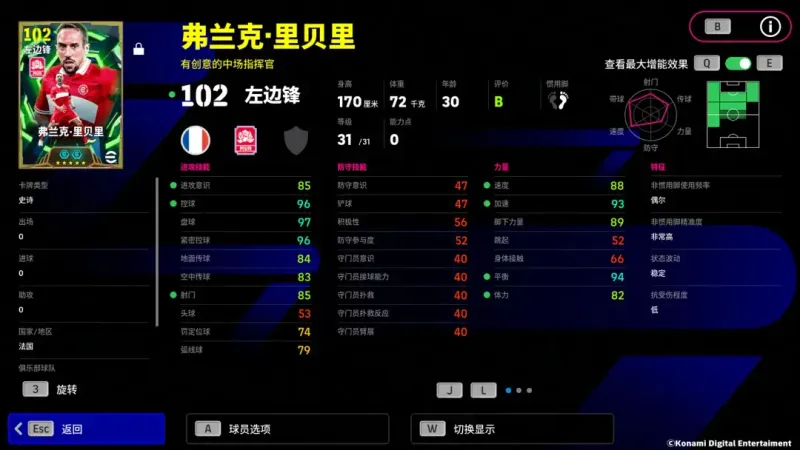 《慕尼黑国王》弗兰克·里贝里登场