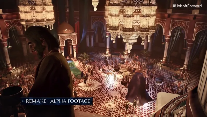 《波斯王子-时之砂》重制版截图曝光-男女主角情感细节呈现