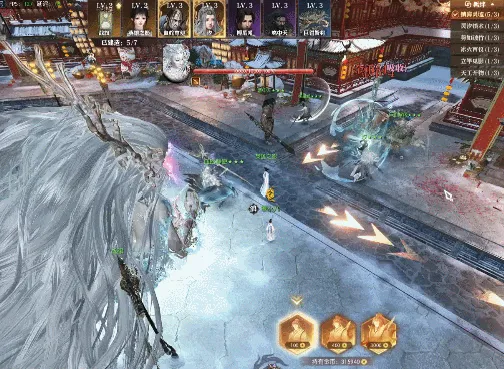 《逆水寒》新春塔防玩法介绍