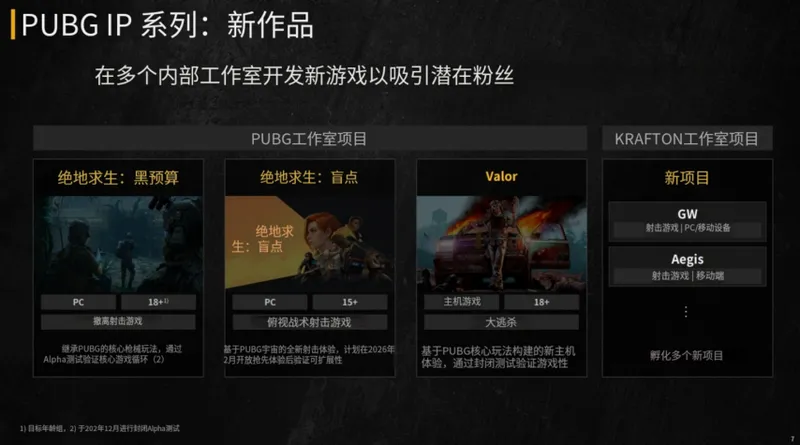 《绝地求生》开发商Krafton财报发布