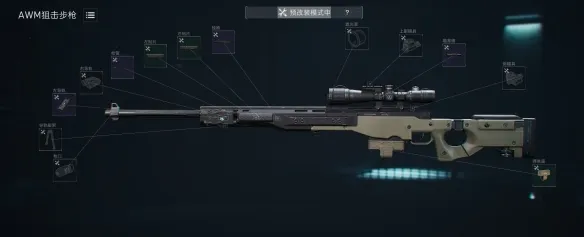 《三角洲行动》S8赛季AWM改装方案-高效狙击步枪配置分享