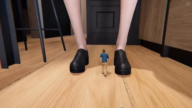 《SizeWarfare》女巨人新视频-展示躲避踩踏动作