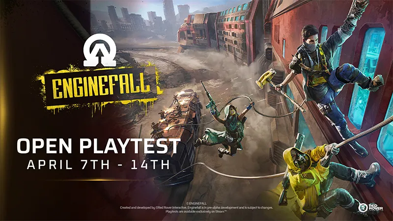 《引擎坠落》4月7日公测-末日巨型列车建造射击新作