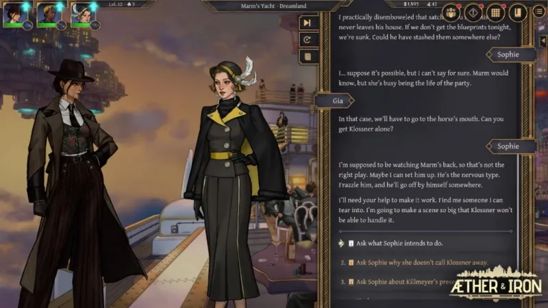 《以太与铁》复古未来RPG