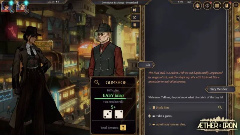 《以太与铁》复古未来RPG