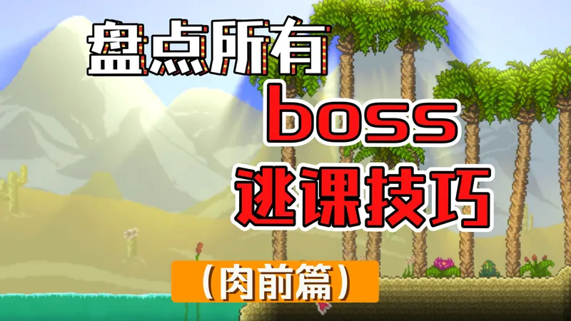 盘点所有boss逃课技巧（肉前篇）