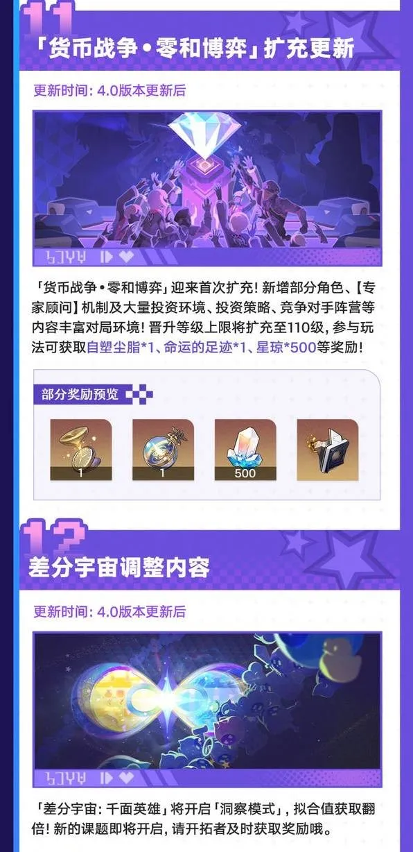 《崩坏星穹铁道》4.0版本更新