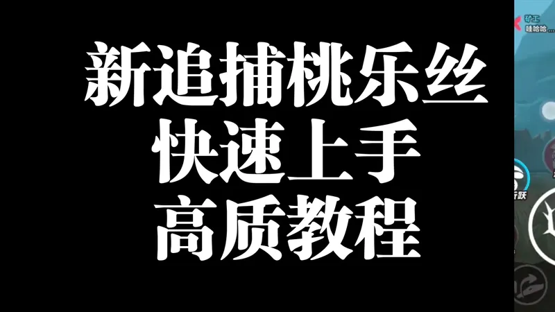 你还不会玩桃乐丝吗？本期视频将带你快速上手。主播玩了好几局总结的技巧直接给你啦（记得三连交学费哦）