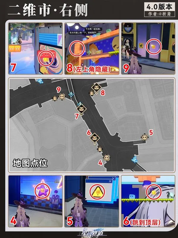 《崩坏星穹铁道》二维市尘灵全收集