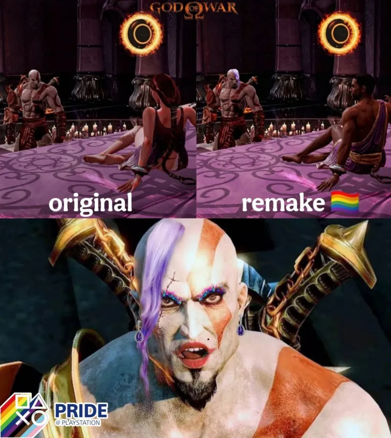 《战神三部曲：重制版》新作曝光