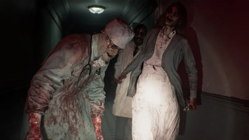 《生化危机9-安魂曲》新截图曝光-恐怖怪物逼近男女主角