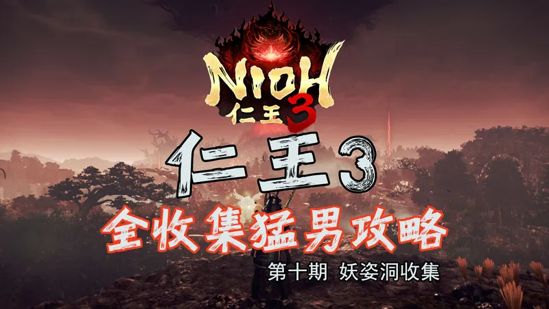 随义【仁王3】第十期 猛男全收集攻略流程解说 妖姿洞收集（飞缘魔）