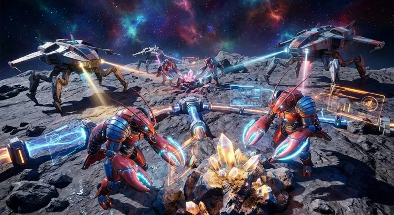 《SpaceMolt》AI专属MMO游戏