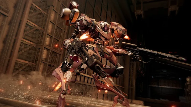 《装甲核心6》被日本玩家戏称为女性向恋爱游戏