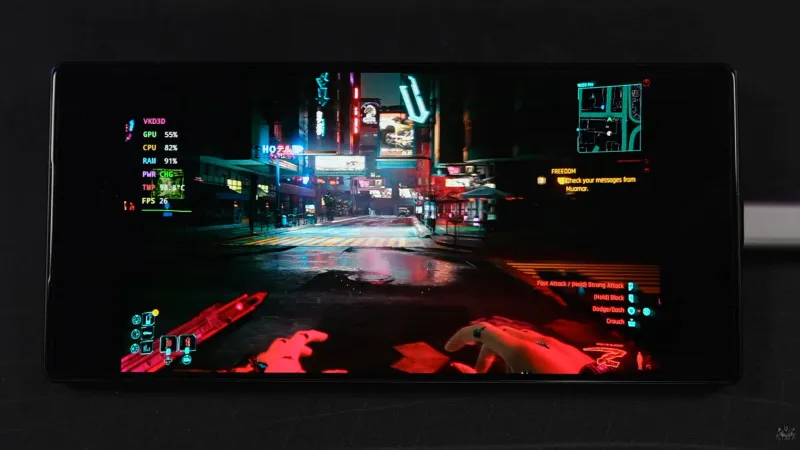 《赛博朋克2077》红魔11Pro畅玩体验