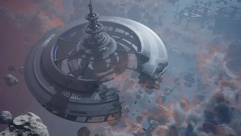 《太空之怒》免费多人在线撤离动作游戏