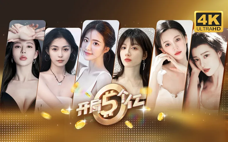 【开局五个亿】4K 最高画质 全结局 全剧情流程通关攻略 超现实富二代恋爱模拟器