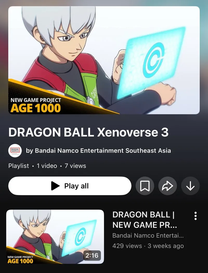 《龙珠-超宇宙3》新作AGE1000曝光-鸟山明参与原创角色