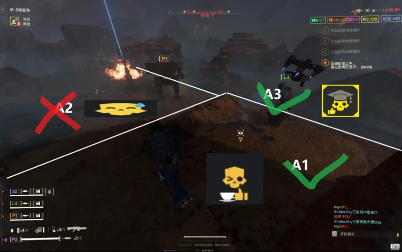 《绝地潜兵2》自动炮台使用注意事项