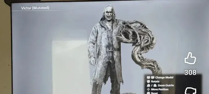 《生化危机9》角色与怪物建模渲染图泄露