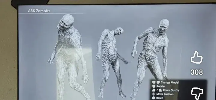 《生化危机9》角色与怪物建模渲染图泄露