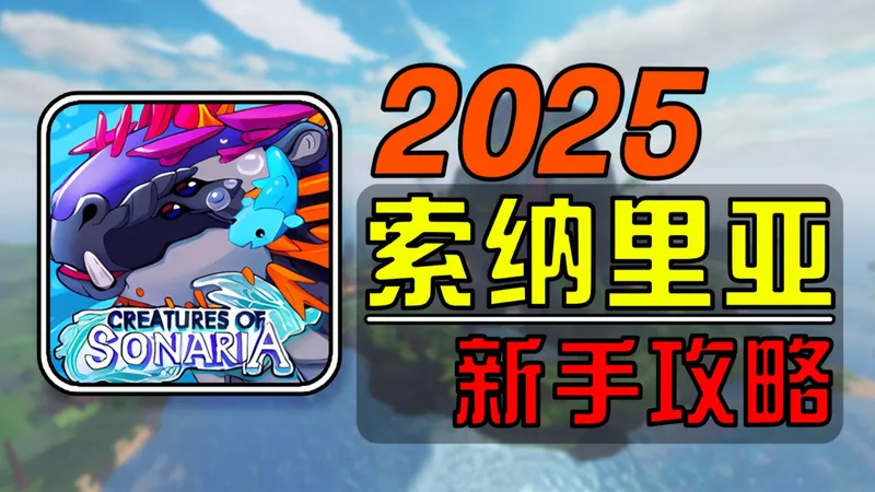 【索纳里亚】2025年#最新新手攻略！