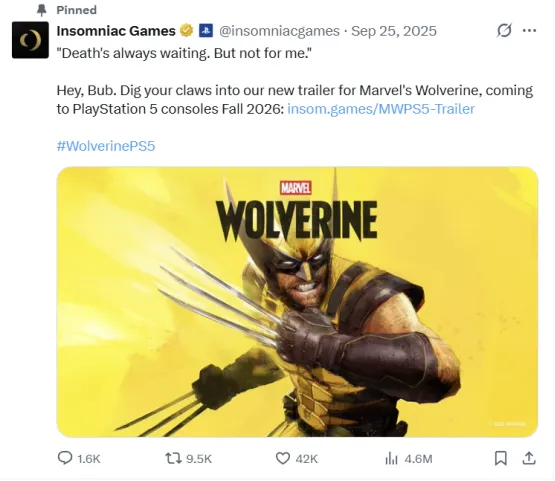 《漫威金刚狼》与《影之刃零》发售日相近-东西方题材正面交锋