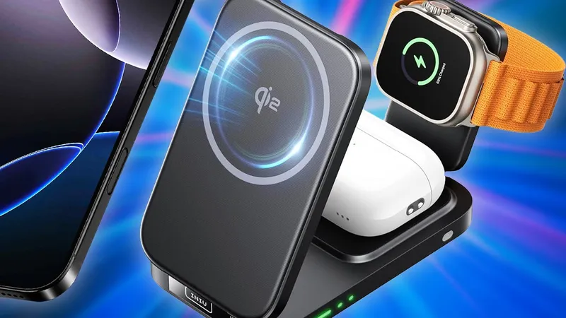 IniuQi2无线充电站-一线满足iPhone苹果设备充电需求