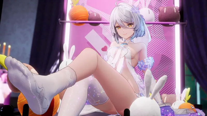 【尘白禁区】婚安卡互动场景展示 随地大小变的一集