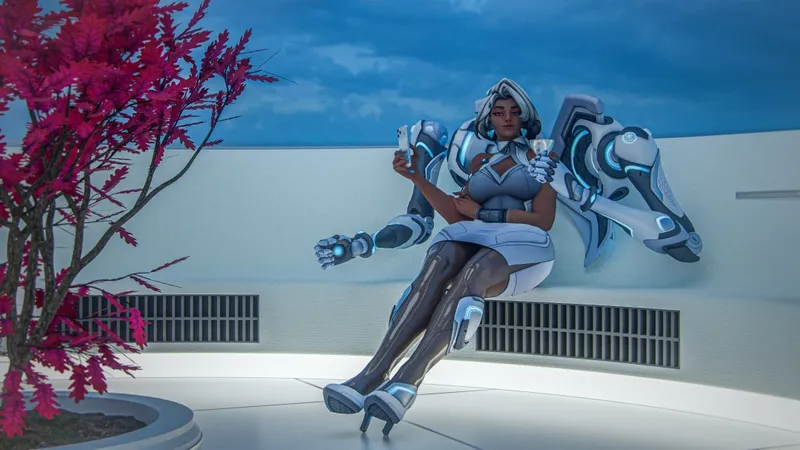 《守望先锋》金驭皮肤太香