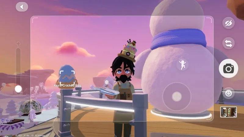 《心动小镇》天蓝裂纹蛋位置详解