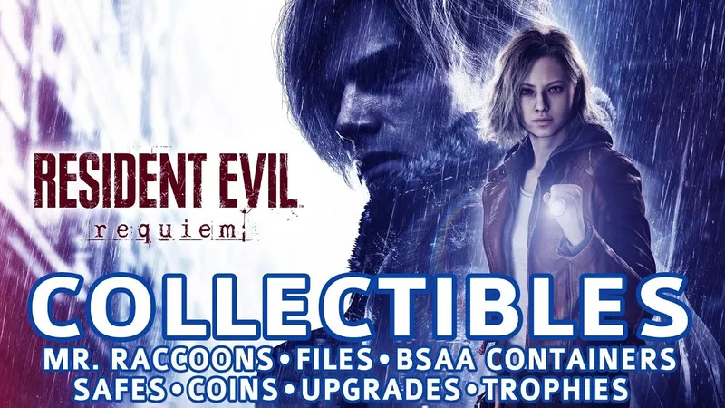 【生化危机9 安魂曲】全收集视频攻略（文件，浣熊先生，保险箱，BSAA集装箱，升级部件）【PowerPyx】