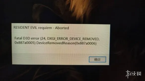 《生化危机安魂曲》FatalD3Derror报错解决方法-关闭帧生成功能避免错误