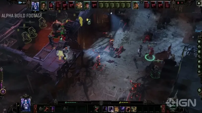 《战锤40K：黑暗异端》Alpha版实机宣传