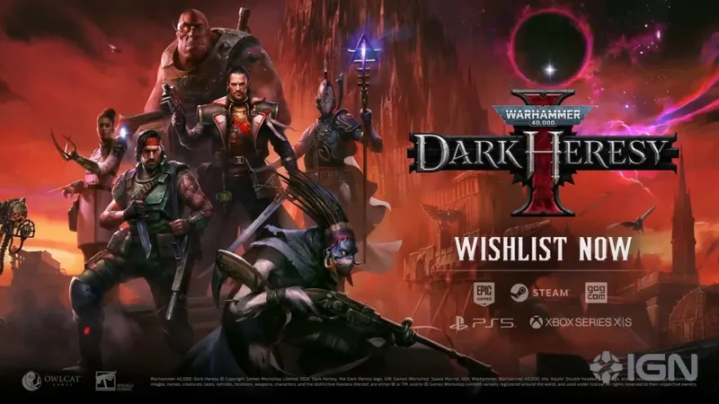 《战锤40K：黑暗异端》Alpha版实机宣传