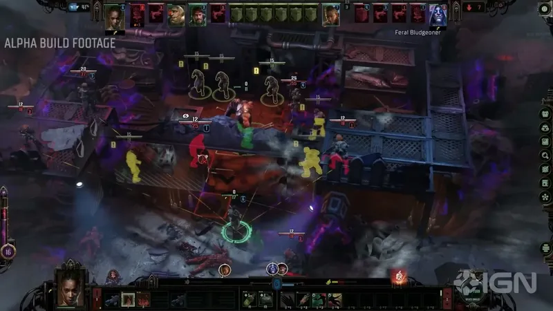 《战锤40K：黑暗异端》Alpha版实机宣传