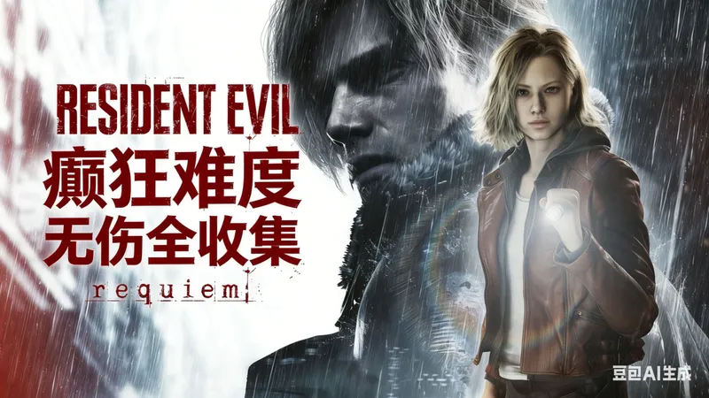 全网首发 《生化危机9：安魂曲》最高癫狂难度无伤全收集攻略流程实况