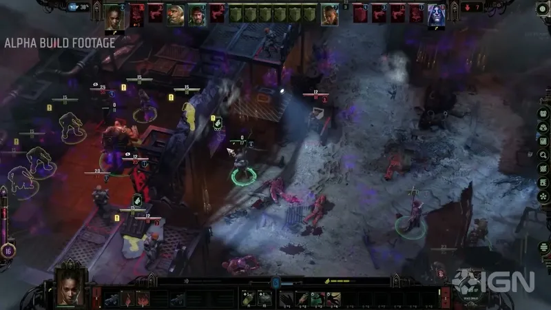 《战锤40K：黑暗异端》Alpha版实机宣传