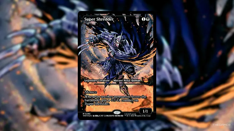 《万智牌》忍者神龟卡牌价格解析-超级施莱德或成最贵卡