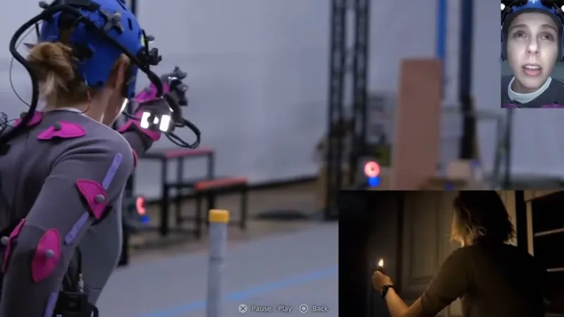 《生化危机9》动捕花絮揭秘