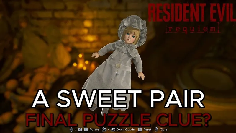 《生化危机9：安魂曲》——甜蜜搭档——最终谜题线索